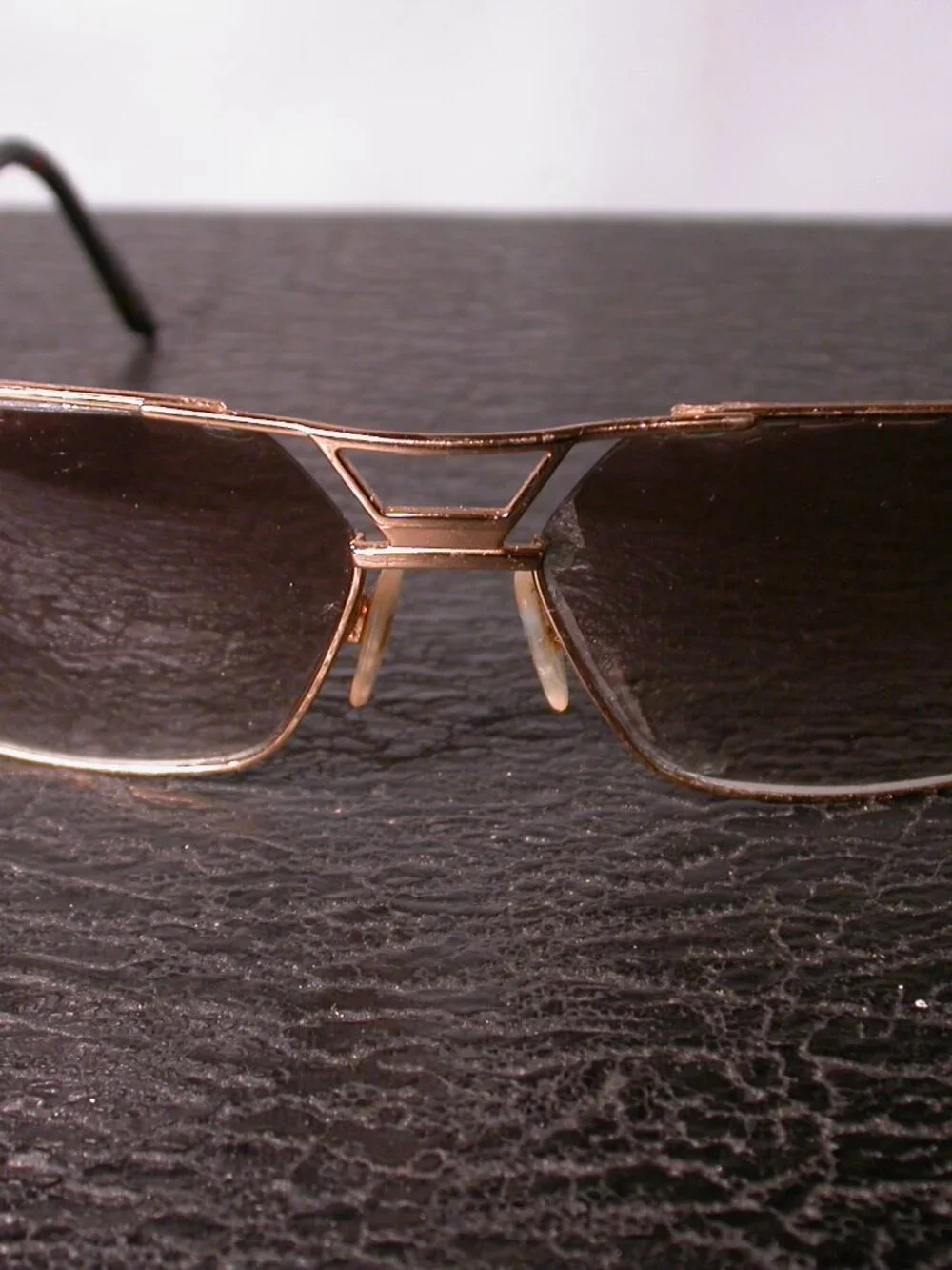 Cazal 932 Big Gold shades Sunglasses Made in Germany Frame Only
